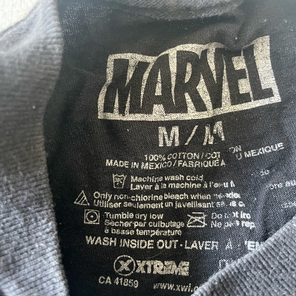 Mindcraft style Marvel kids t-shirt - Picture 2 of 2